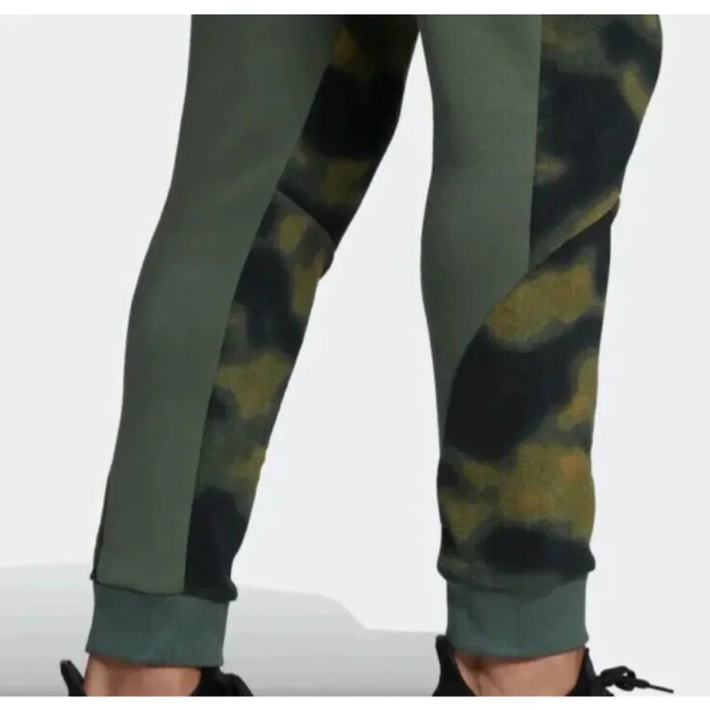 adidas Pants Joggers Men's Sportswear Polar Fleece Nature Print HS3256 size‎ M